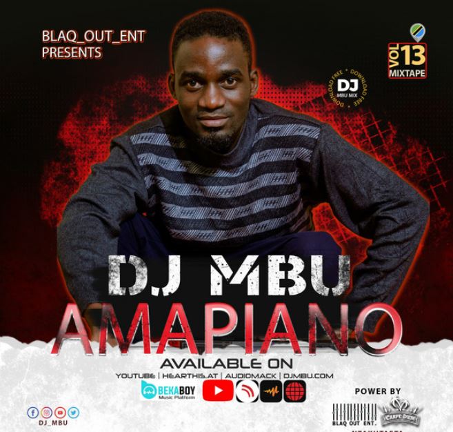 Download Audio | Dj Mbu Amapiano Vol 13 ft Diamond Platnumz, Deep London, Lava Lava, Mbosso and Zuchu