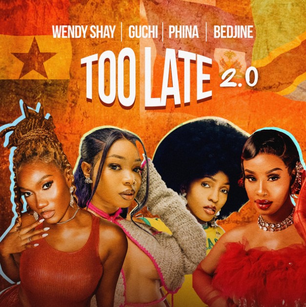 Download Audio | Wendy Shay Ft Phina & Guchi – Too Late Remix