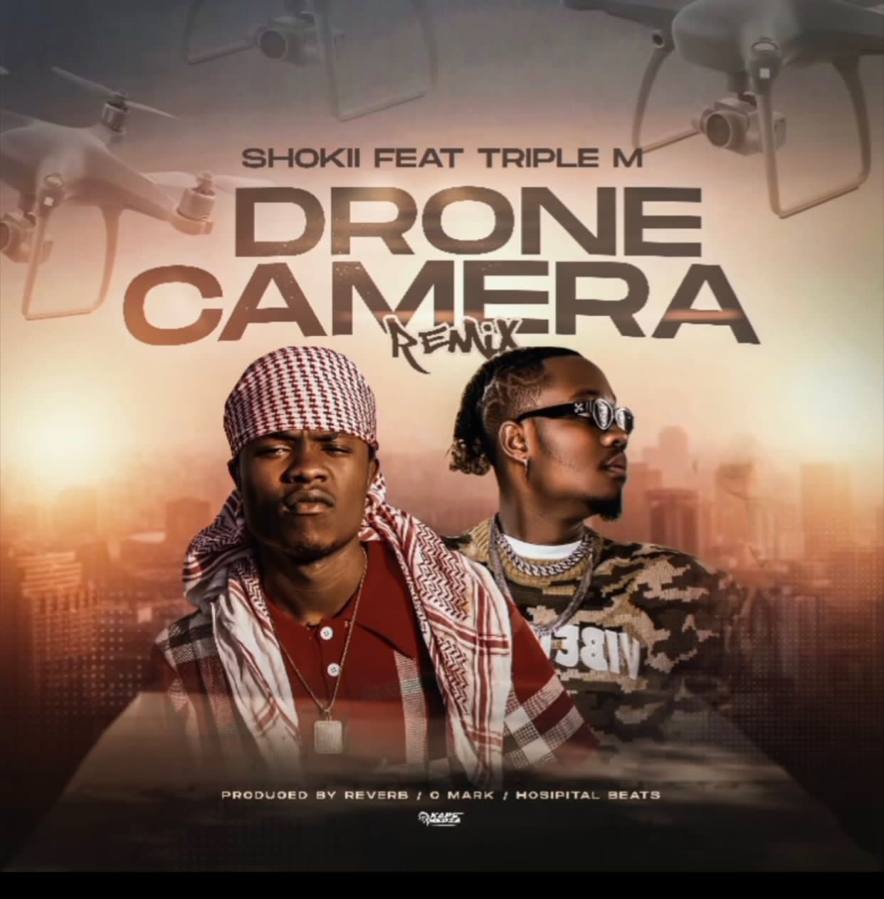 Download Audio | Shokii Ft. Triple M – Drone Camera (Remix)